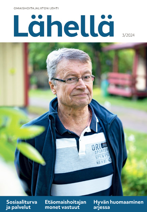 Lue Omaishoitajaliiton Lähellä-lehti 3/24