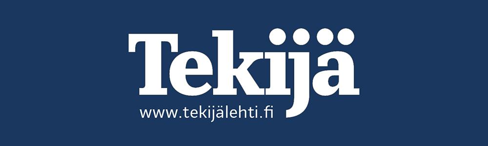 Tekijä-lehden logo.