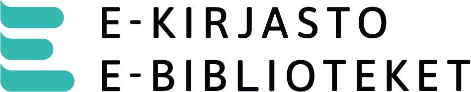 E-kirjasto, E-biblioteket -logo