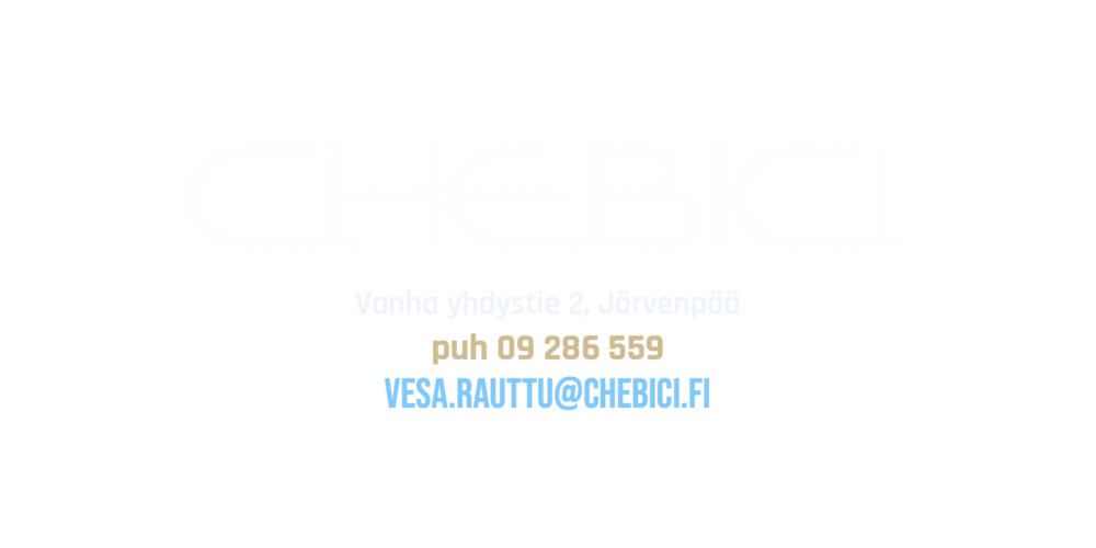 CHEBICI – sponsorimainos