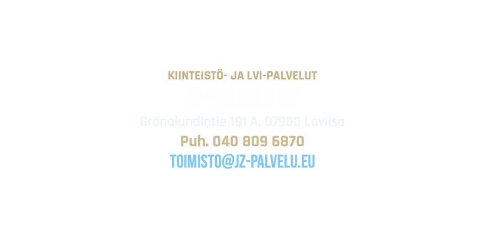 JZ-Palvelu Oy – sponsorimainos