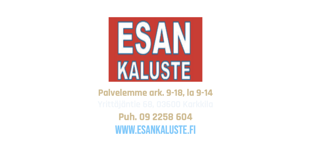 Esan Kaluste – sponsorimainos