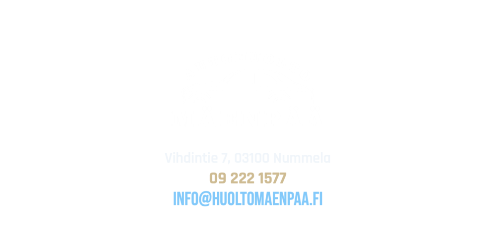 Autohuolto Mäenpää – sponsorimainos