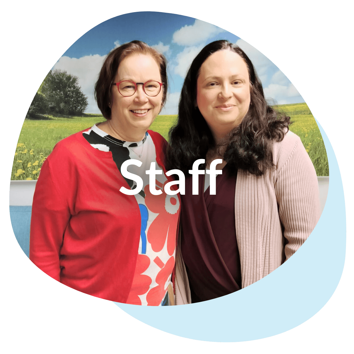 Björkbys Öppnä Familje Hus team Satu och Lina