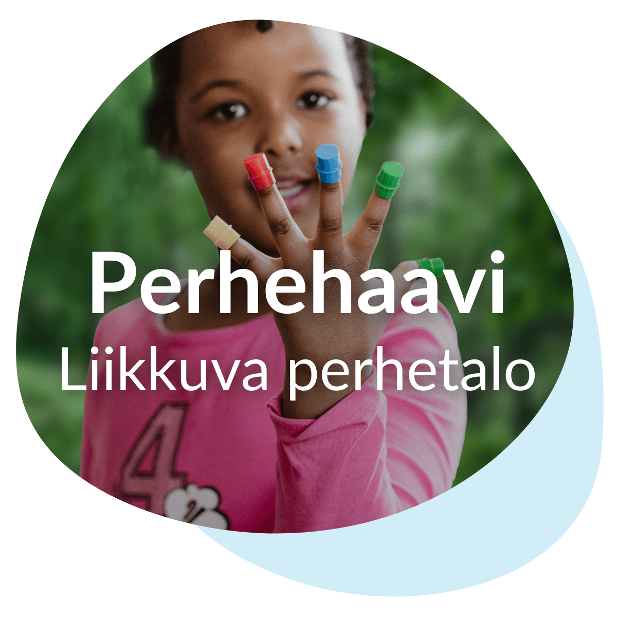 MLL Perhehaavi on liikkuva perhetalo. 