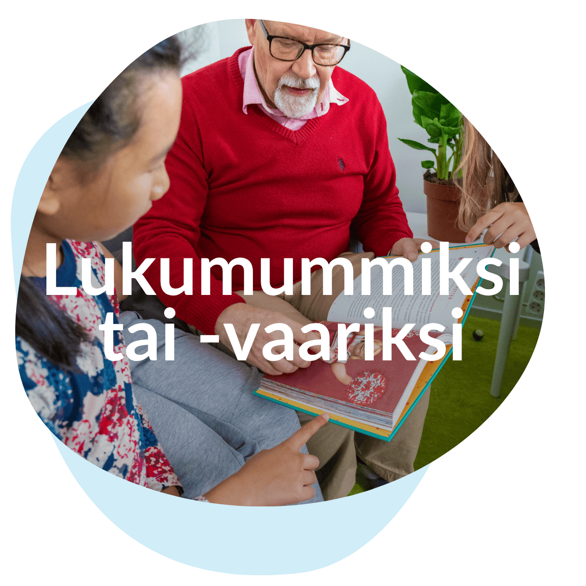 Tule MLL Uusimaan vapaaehtoiseksi: Lukumummiksi tai lukuvaariksi kouluille lukemaan