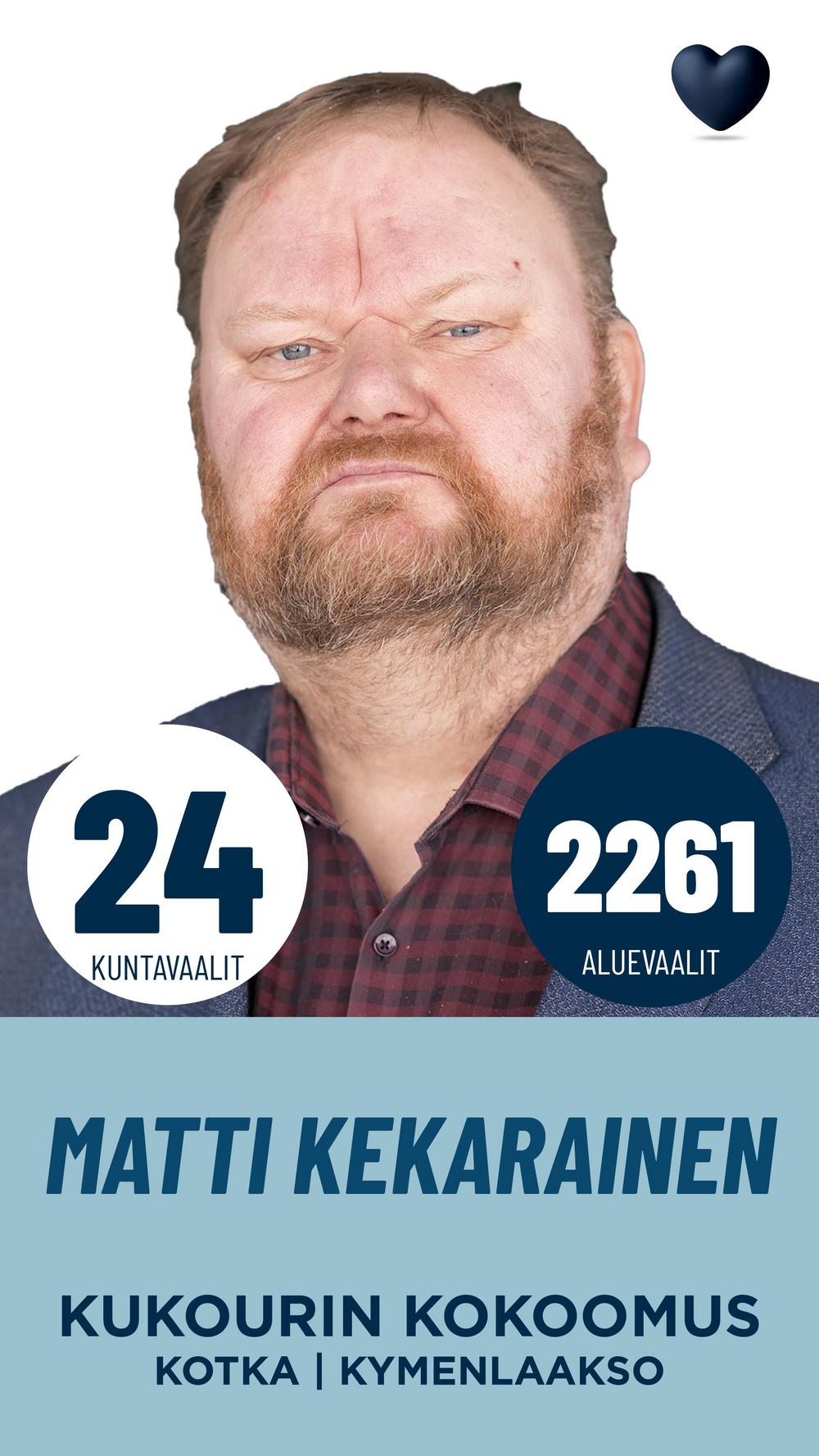 Matti Kekarainen
kuljetusyrittäjä