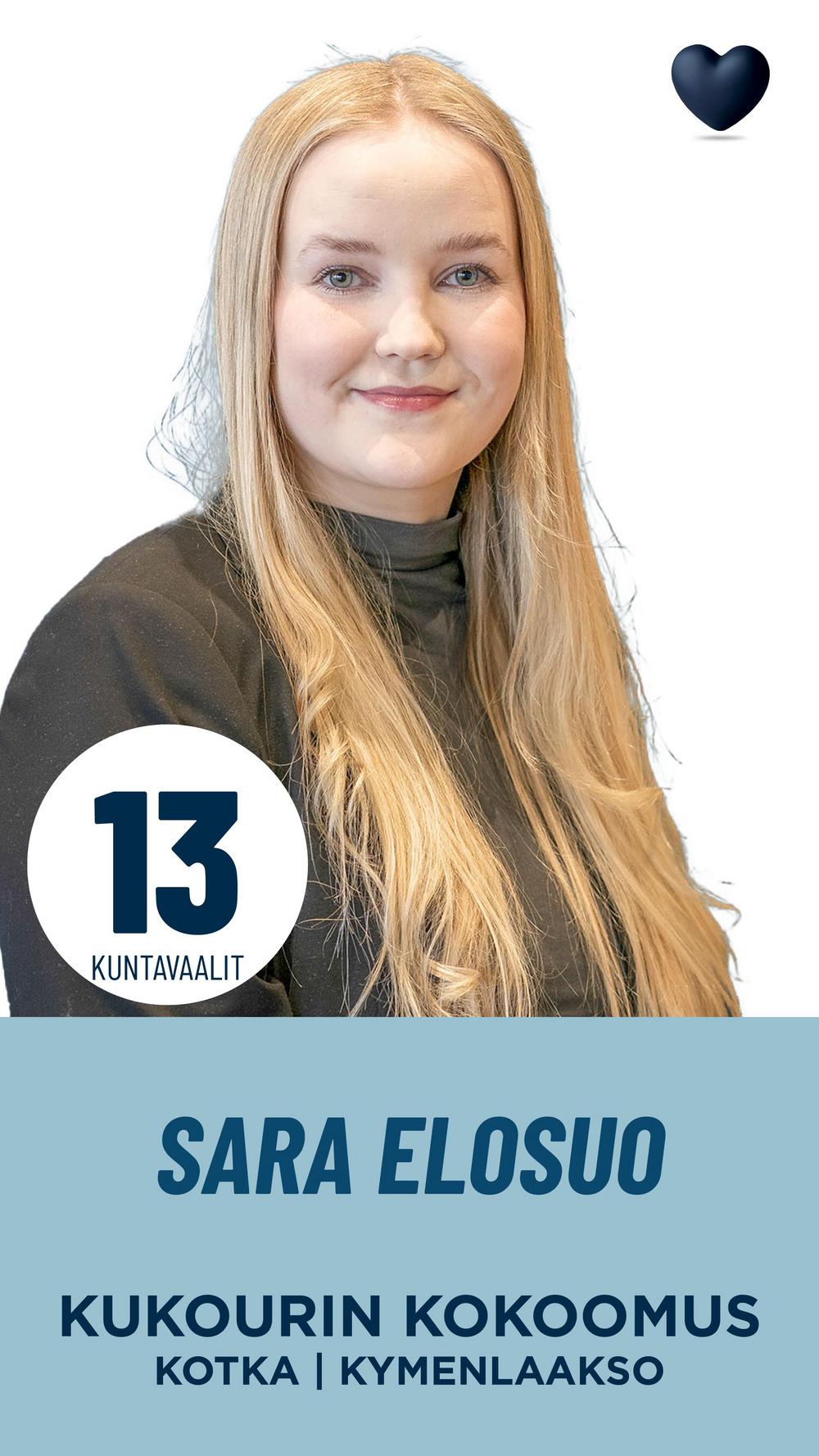 Sara Elosuo
Järjestöasiantuntija