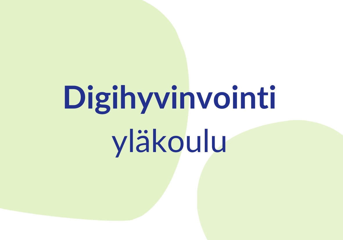 Medialukutaito
yläkoulu