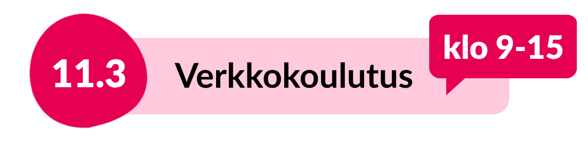 Lapset puheeksi - menetelmäkoulutus, verkkokoulutus 11.3 klo 9-15