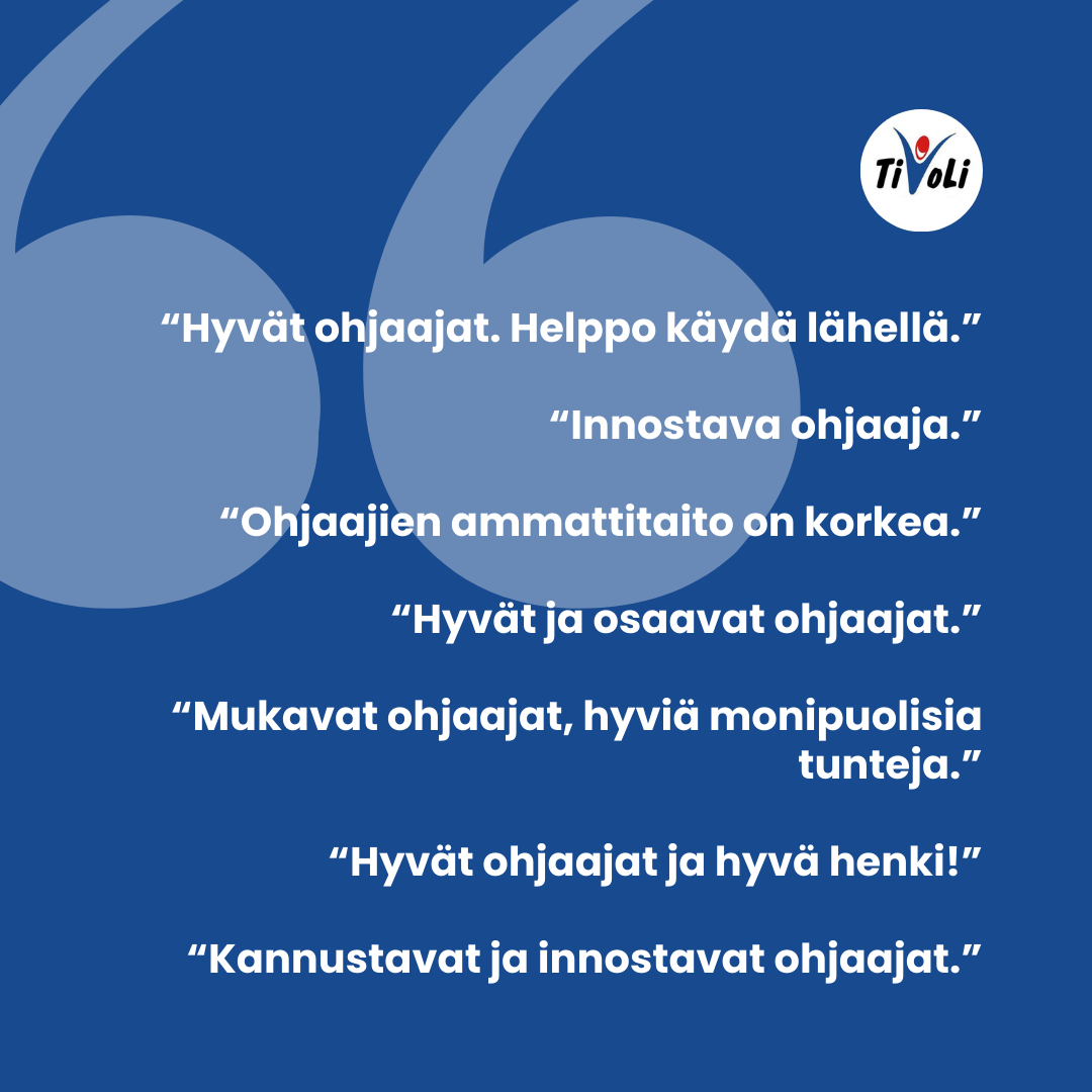 Vapaamuotoisia palautteita harrastajakyselystä