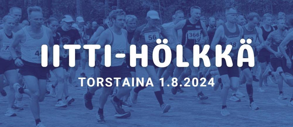 Iitti-hölkkä juostaan Kausalassa torstaina 1.8.2024.