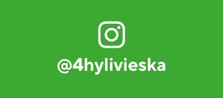 Painike, jota klikkaamalla pääsee Ylivieskan 4H-yhdistyksen Instagram-tilille.