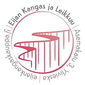 Eijan Kangas ja Leikkuu -kaupan logo.