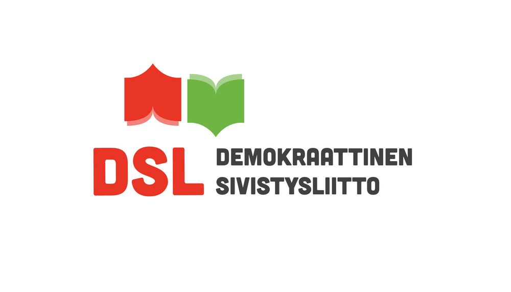 Demokraattinen sivistysliitto -logo