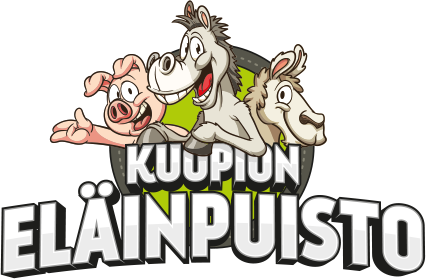 Kuvassa on Kuopion eläinpuiston logo.