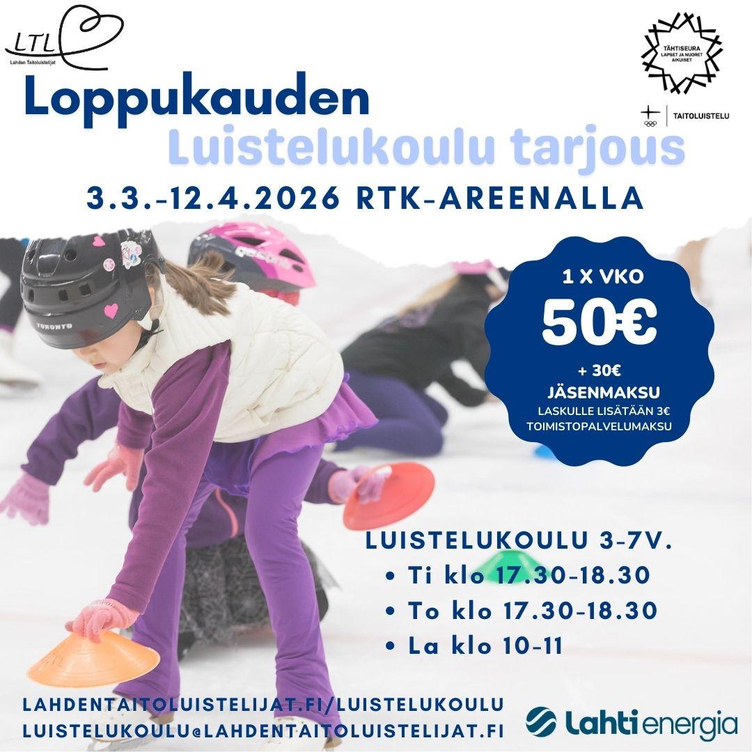 Muodostelmaluistelun kansallisten ISU-sarjojen 2. valintakilpailu Lahdessa