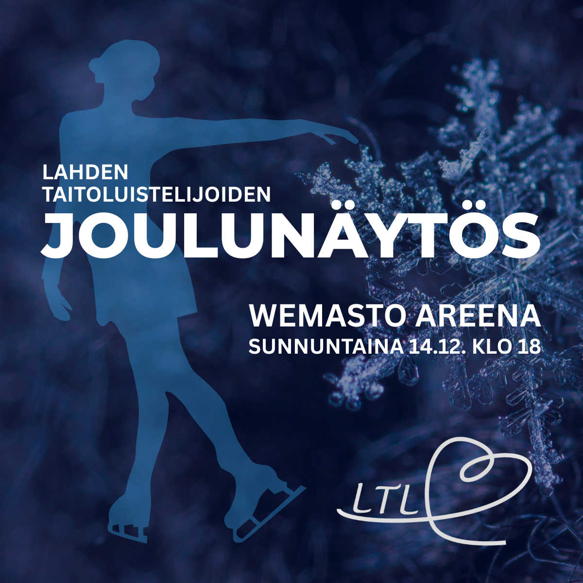 Lahden Taitoluistelijat joulunäytös