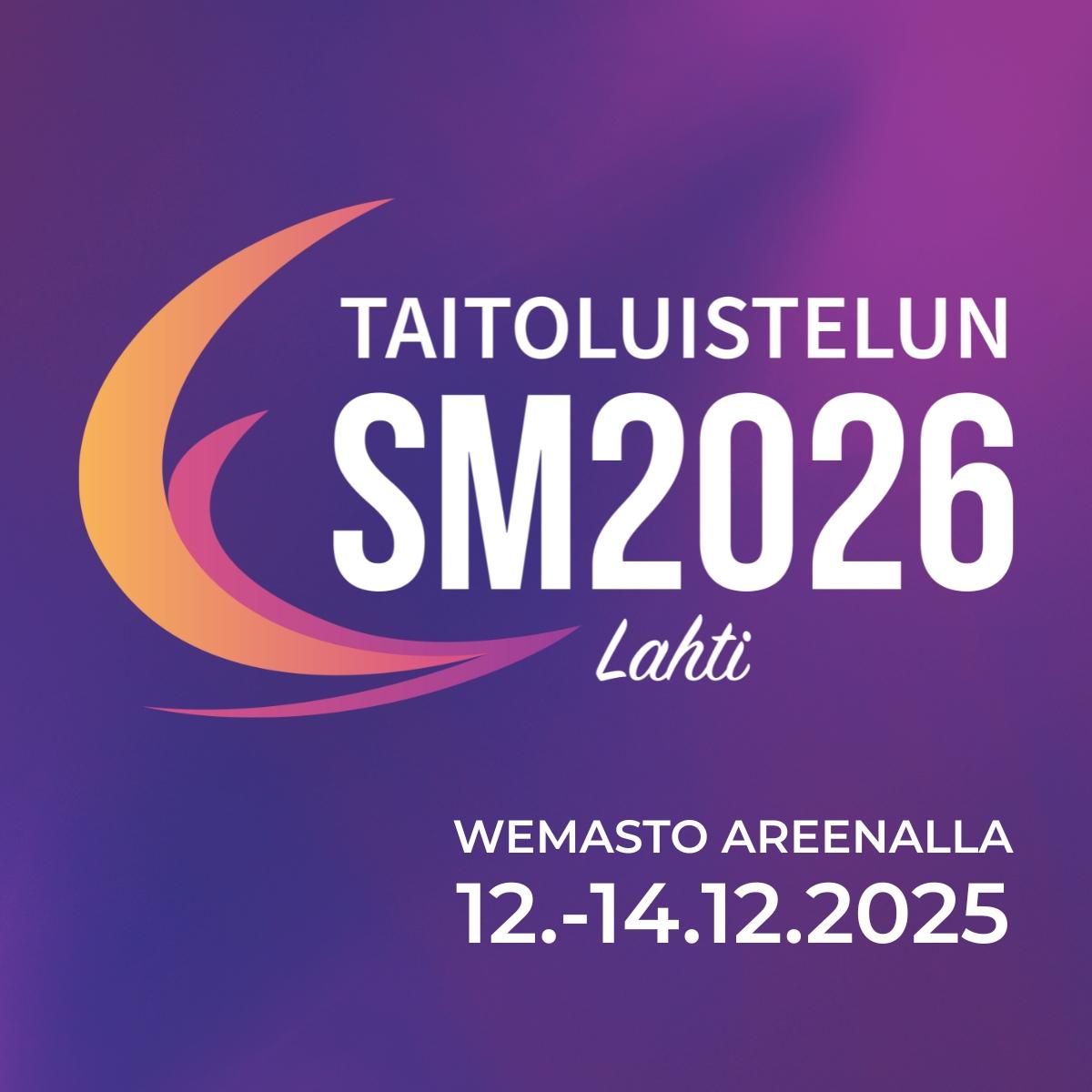 Taitoluistelun SM2026 Wemasto Areenalla 12.-14.12.2025