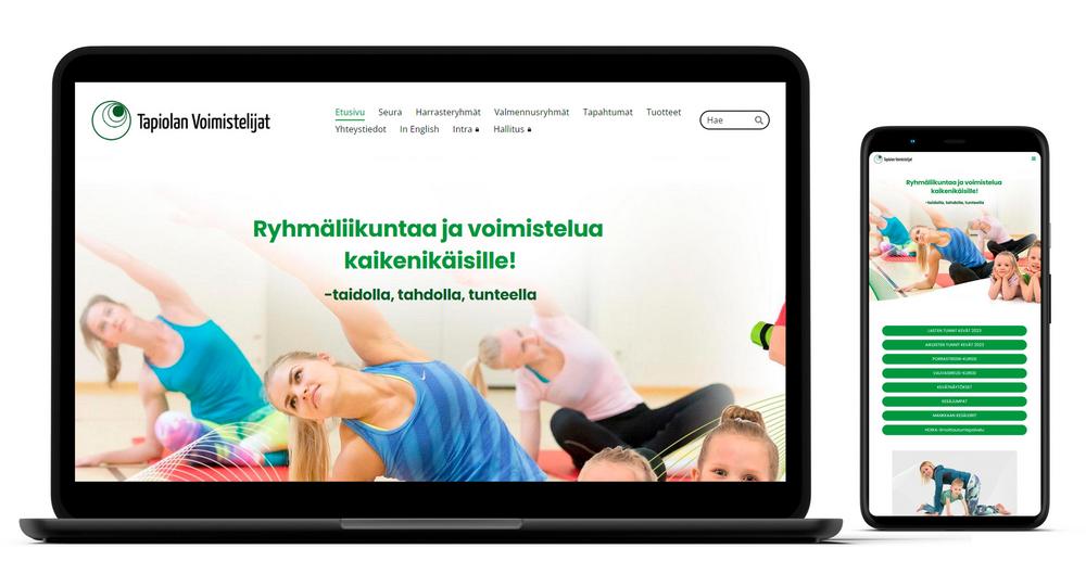 Nettitiimi - Tapiolan Voimistelijat.fi (Yhdistysavain).