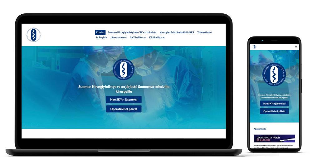 Siirry Suomen Kirurgiyhdistyksen kotisivuille.