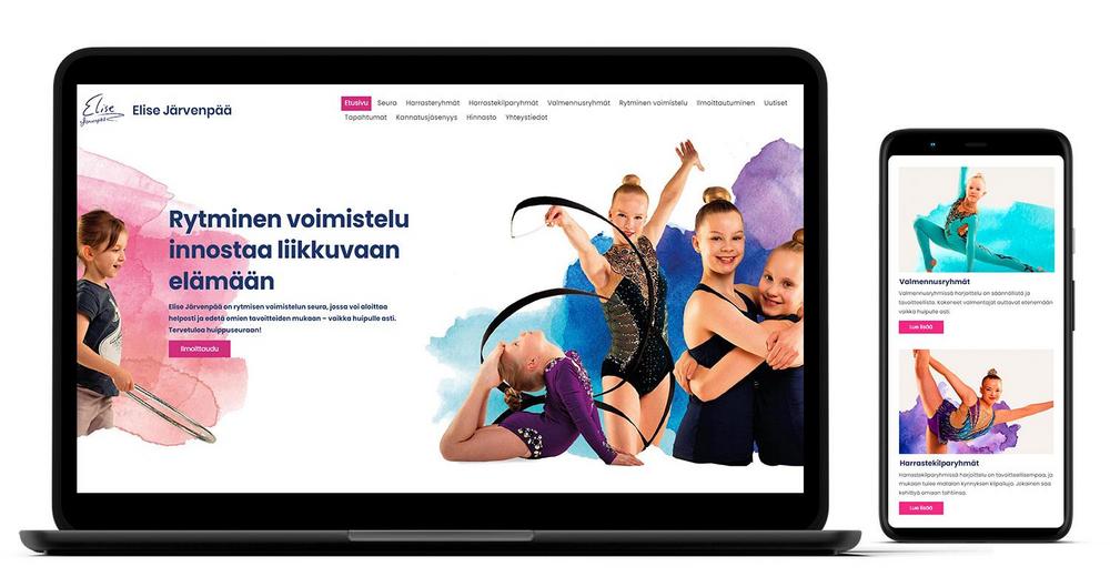 Siirry Elise Järvenpään kotisivuille.