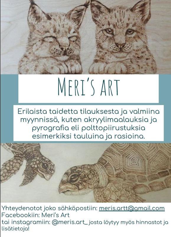 Meri's Art mainos