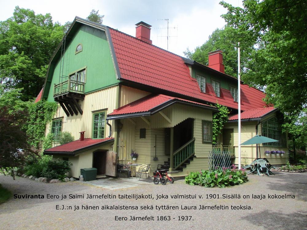 Suviranta, Eero Ja Saimi Järnefeltin taiteilijakoti.