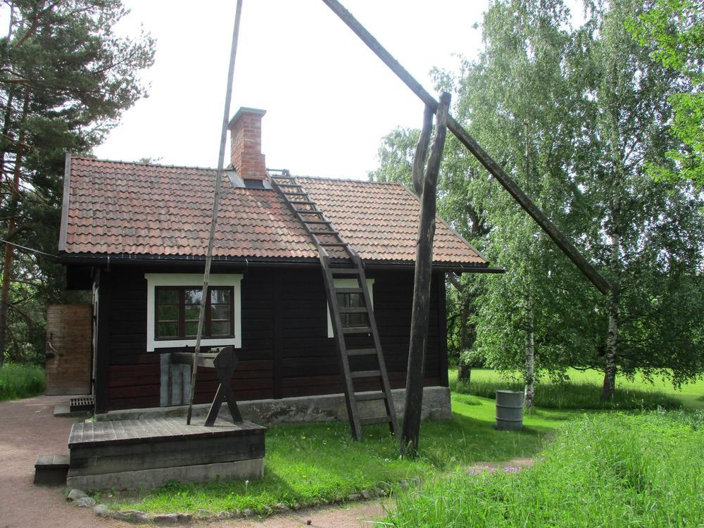 Saunarakennus v. 1905.