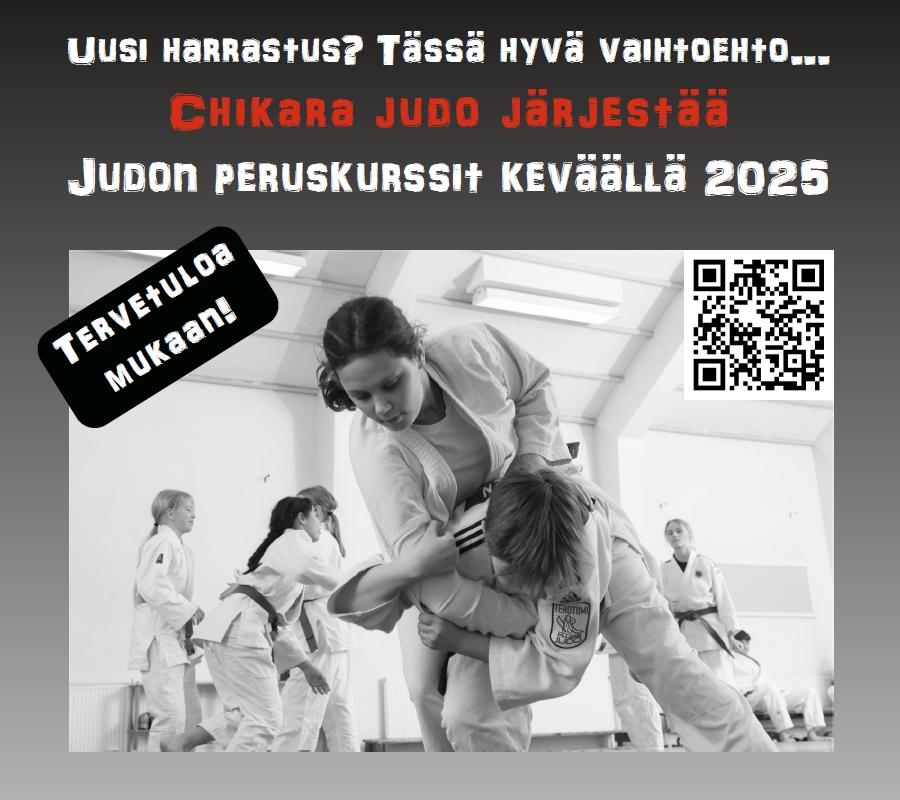 Judon lasten peruskurssi keväällä 2025