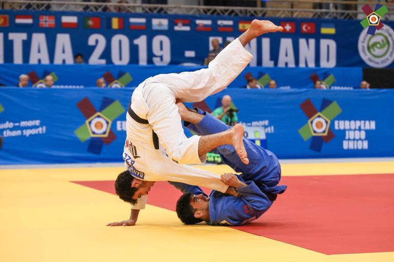 Tikkurilan Judokoiden järjestämän EM-kisan vuonna 2019 nähty judoheitto