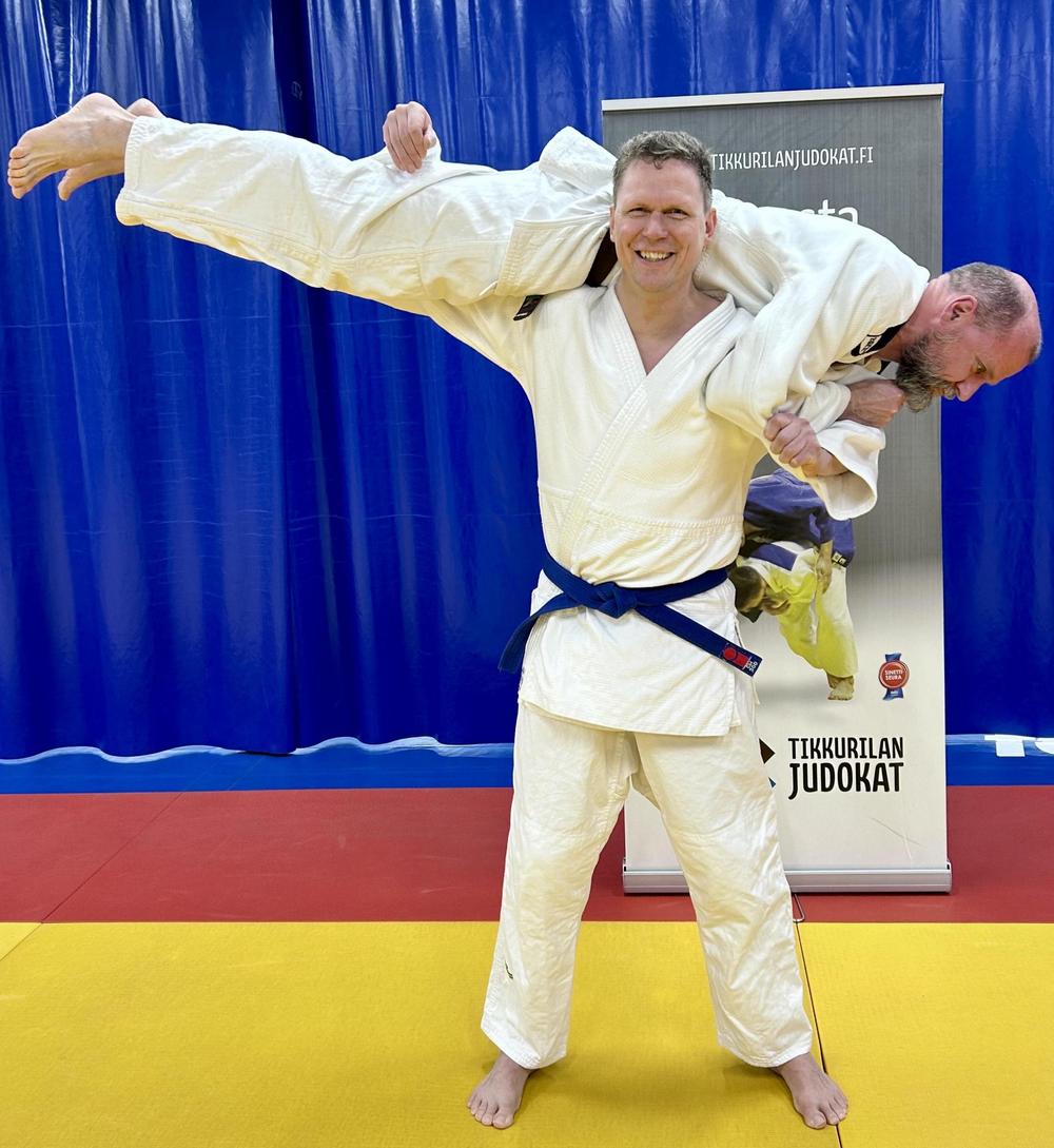 Tikkurilan judokoiden puheenjohtaja Jukka Marianvaara