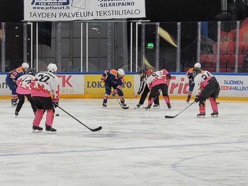 Team flames tilannekuva pelistä