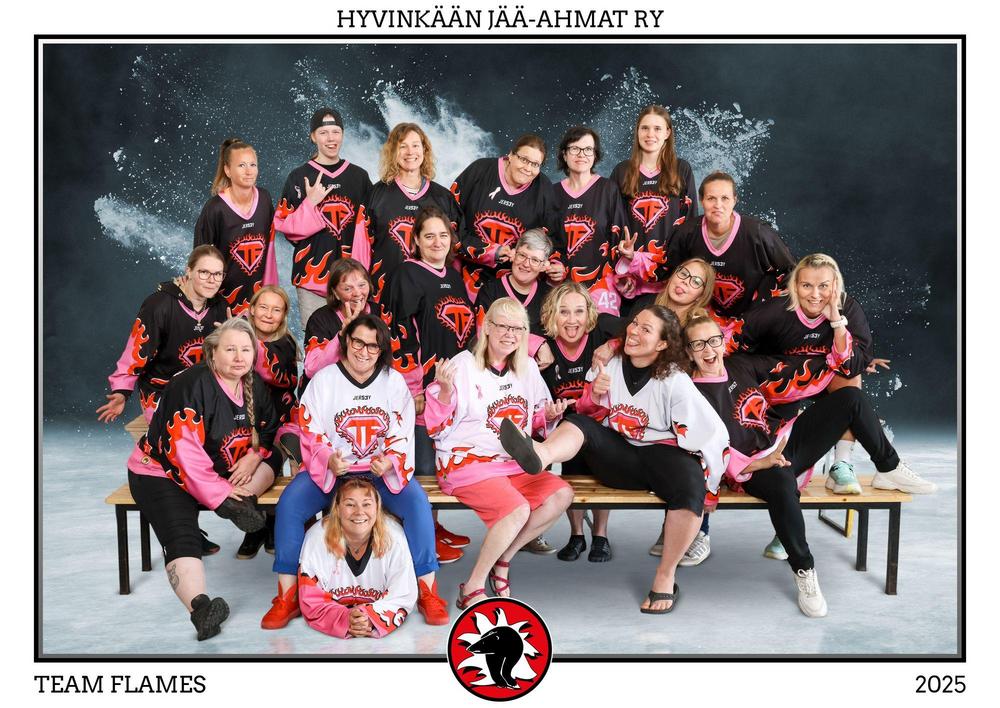 Team Flames joukkuekuva