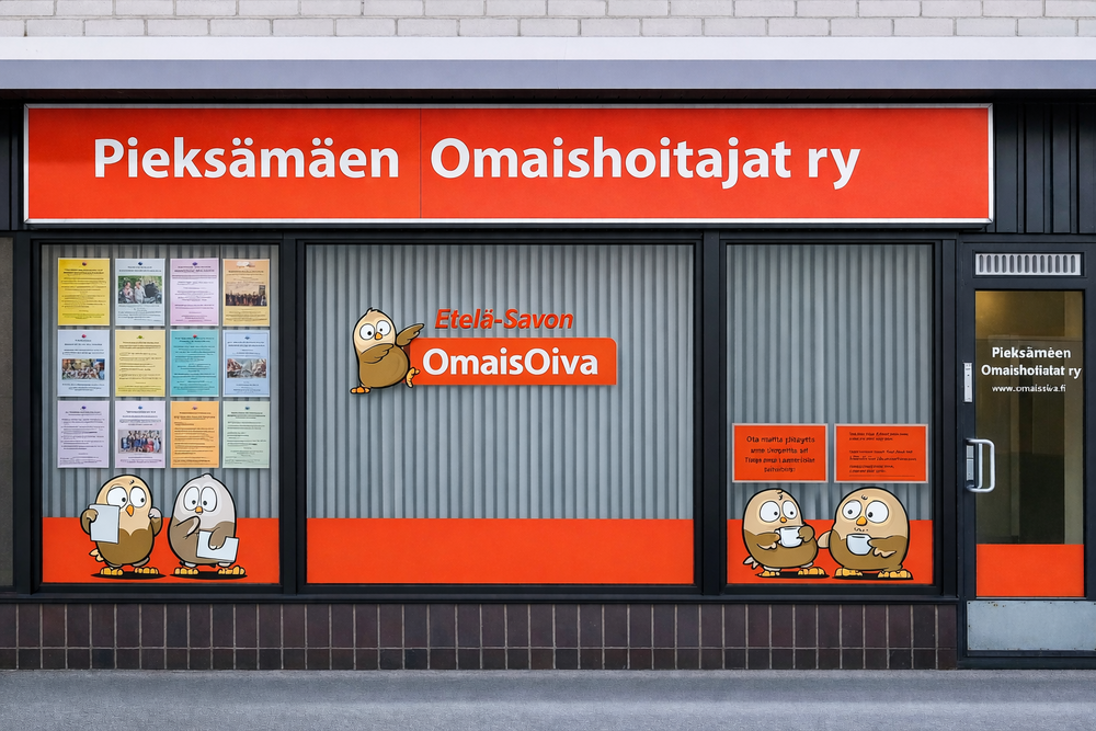 Toimiston julkisivu Häyrisentie 2.