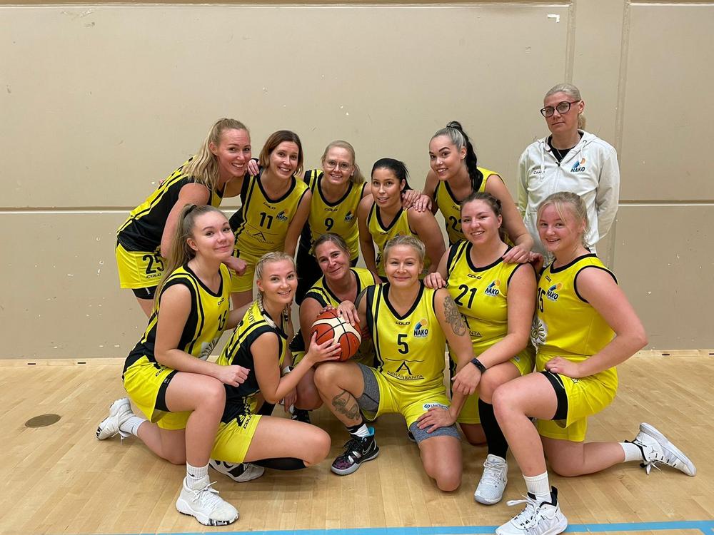Naiset 2021 2022 Naantalin Koripalloilijat
