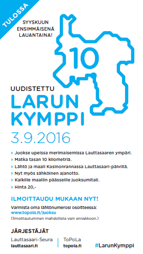 Larun Kymppi la . Lauttasaaressa | Touhun Pojat Lauttasaari ToPoLa ry