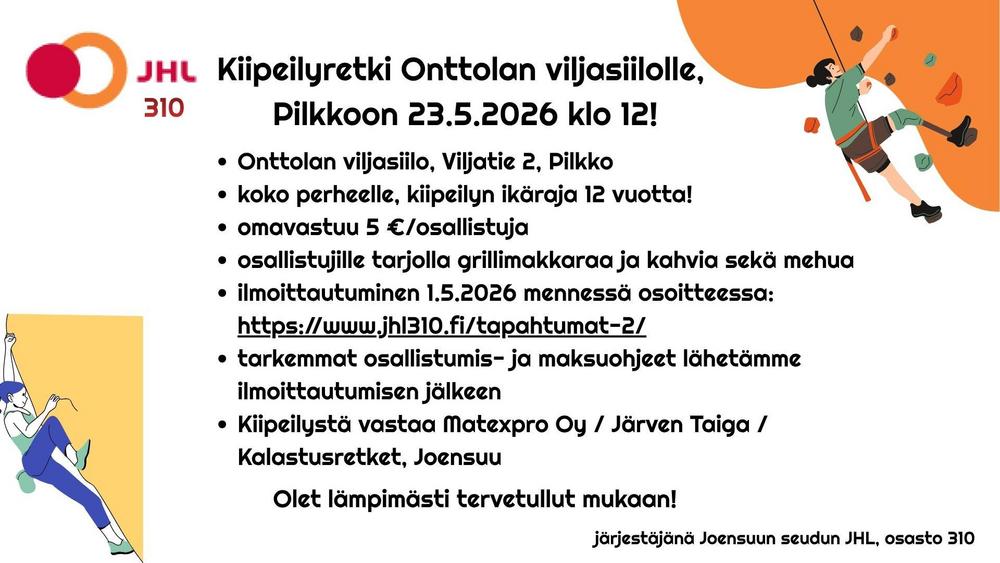 Kiiepily, Onttolan viljasiilo, JHL 310