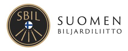 Suomen Biljardiliiton logo.