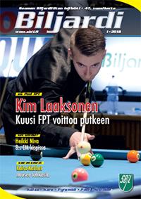 Biljardilehti 1 / 2018.