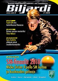 Biljardilehti 2 / 2018.