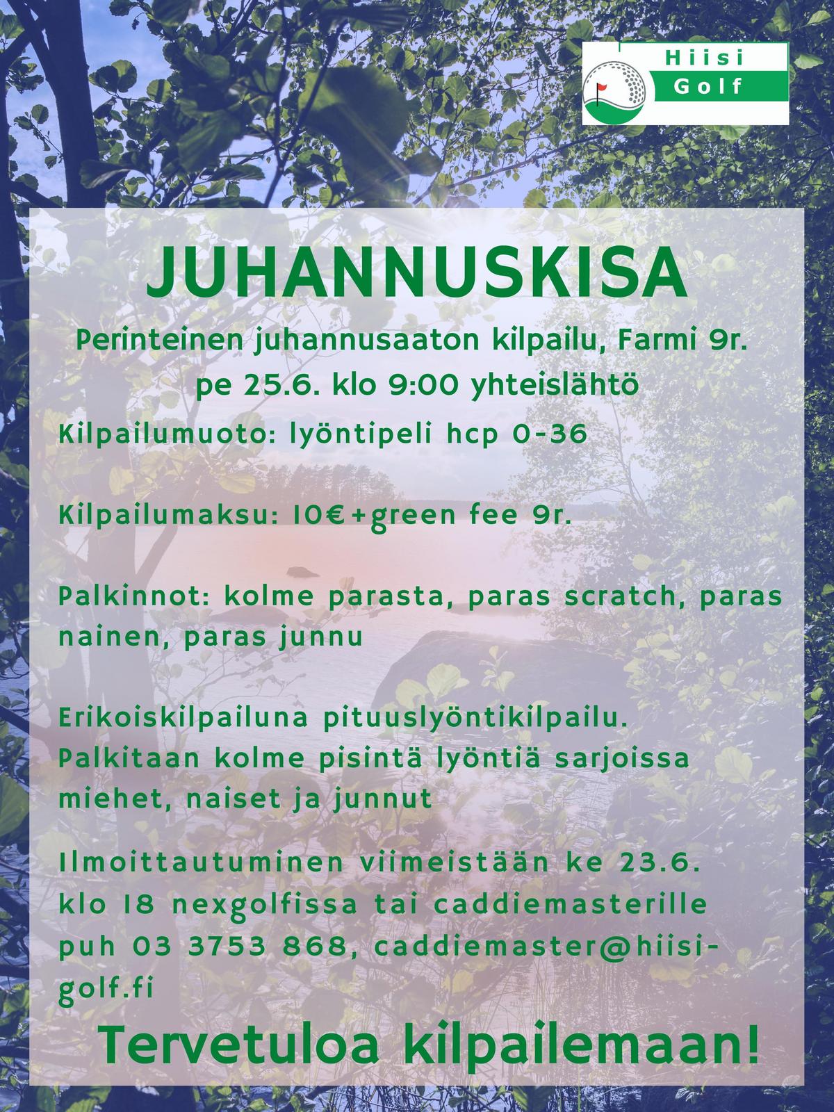 Juhannuskisa | Hiisi-Golf