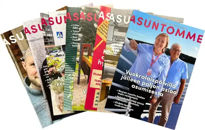 Viuhka Asuntomme-lehtiä