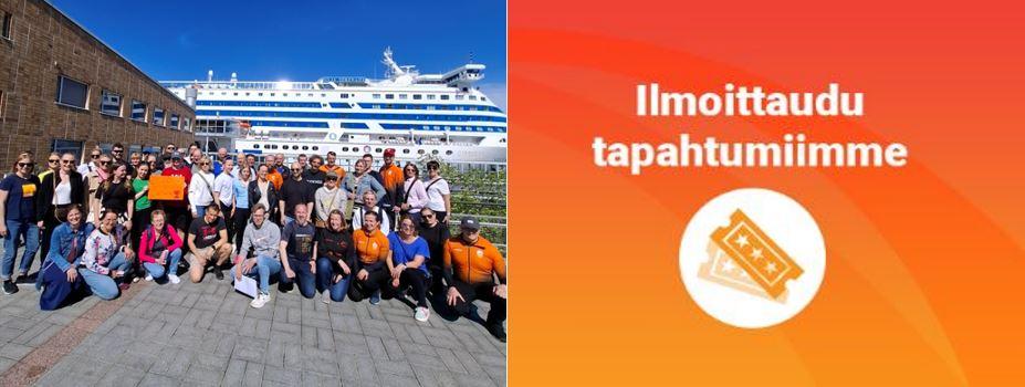 Ilmoittaudu tapahtumiin.