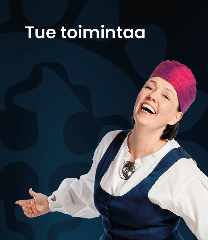 Tue toimintaa.