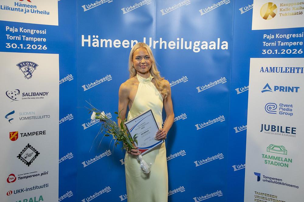 Vuoden Nuori Urheilija 2025 ELLA MIKKOLA
Kuva Harri Hinkka.