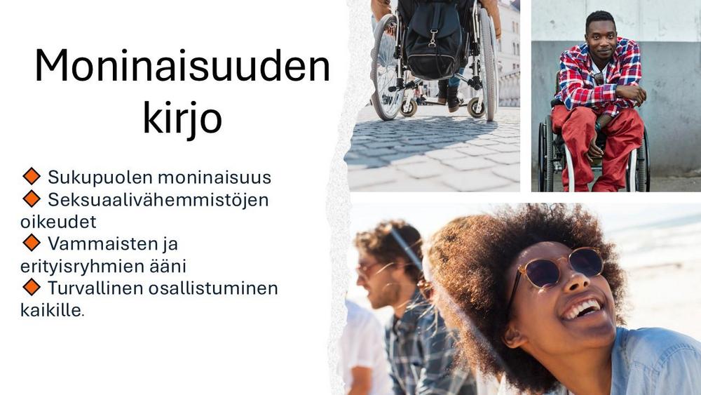 erilaisia ihmisiä