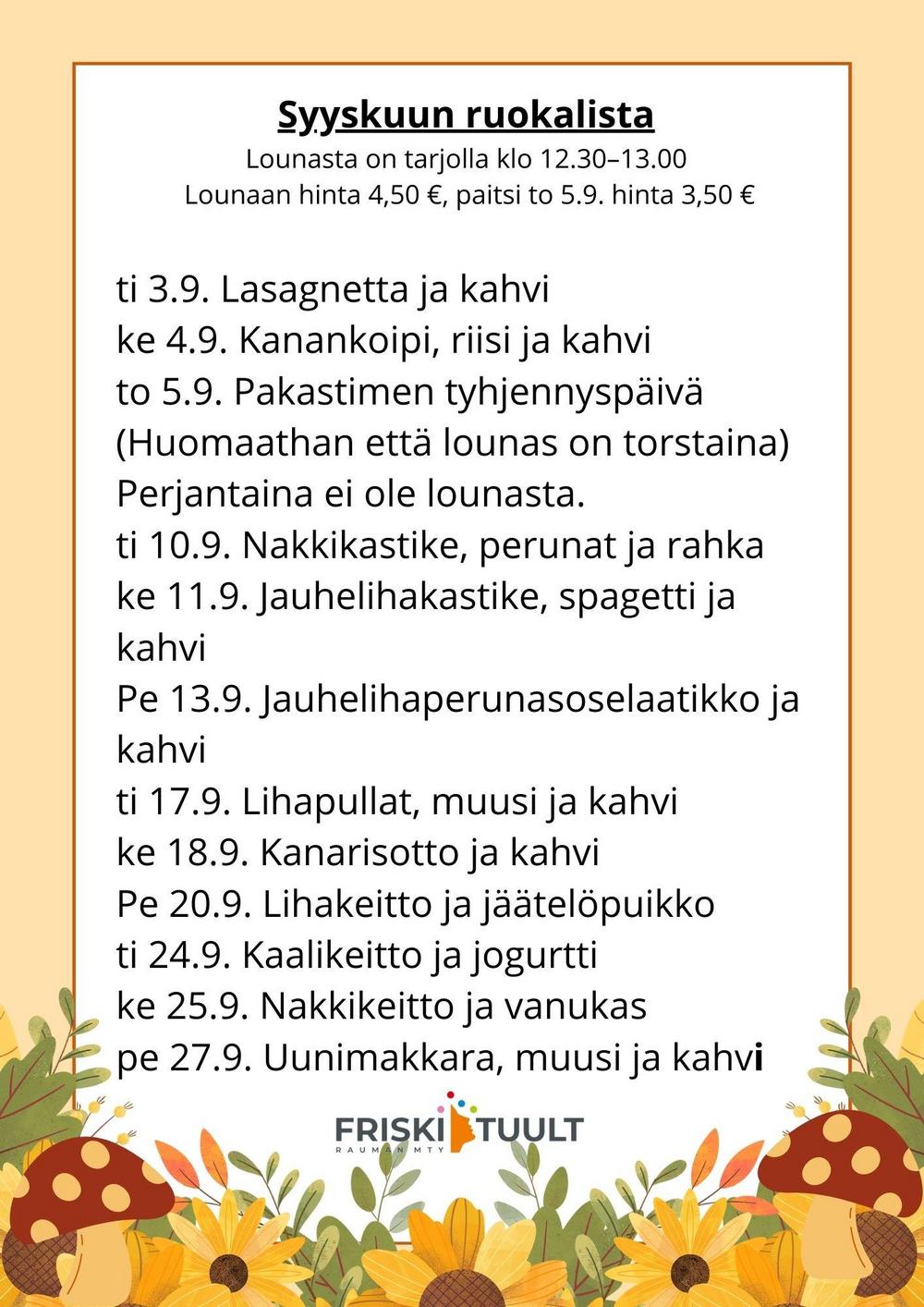 syksyisiä sieniä ja lehtiä
