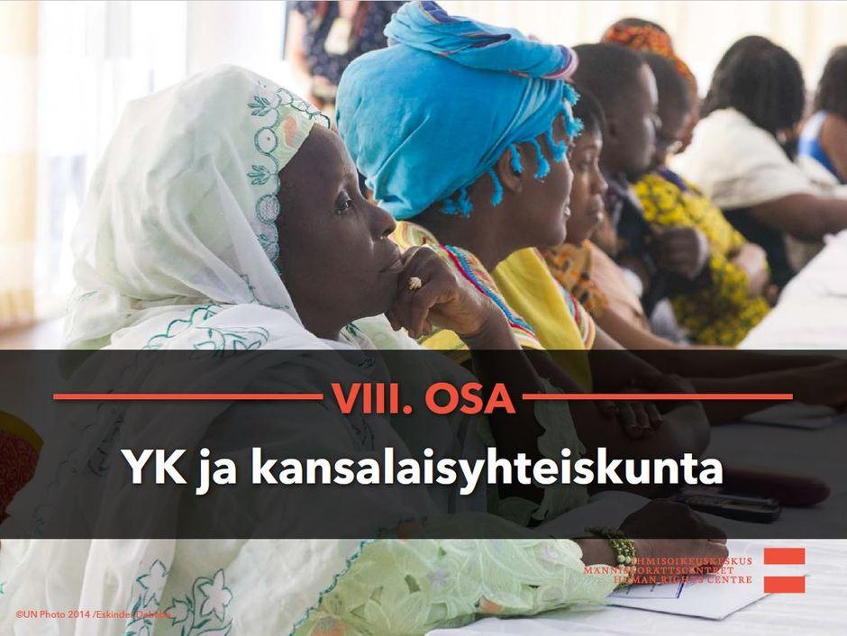 Siirry katsomaan video YK ja kansalaisyhteiskunta.