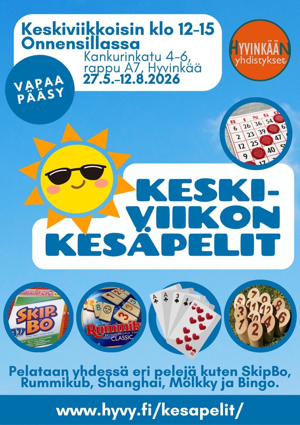 Mainoskuva, sama tieto löytyy sivun teksteistä. 